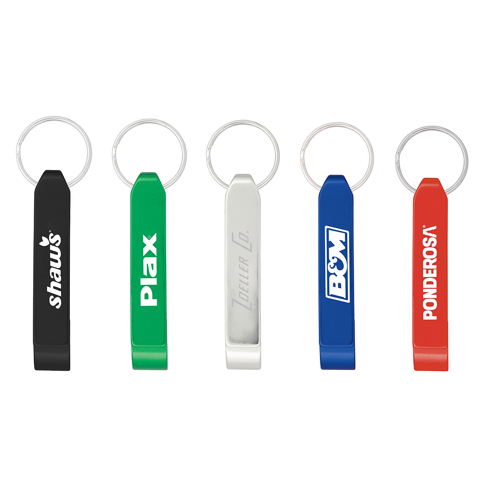 Branded bottle openers