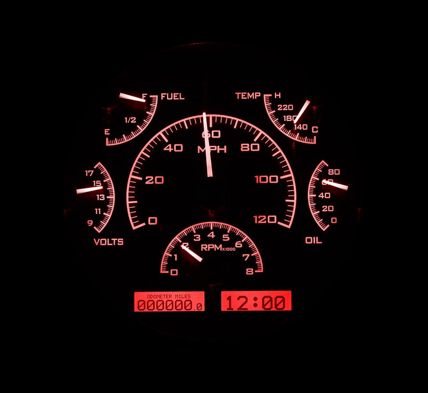 Thumbnail: Dakota Digital 1966- 77 Ford Bronco VHX Instruments