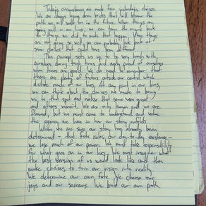 May 24, 2026- Our joys and our sorrows