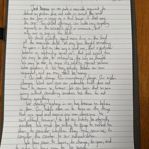 April 12, 2026- Room to be wrong