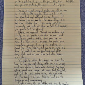 November 15, 2025- Test your limitlessness