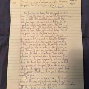 October 13, 2025- Moving on