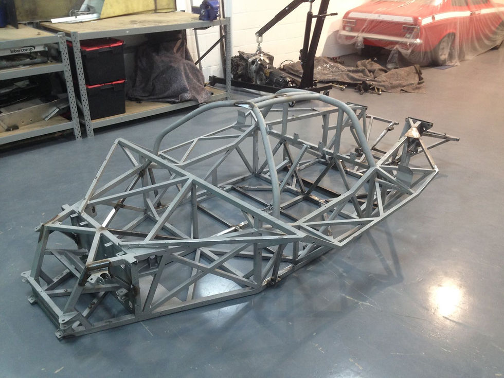 Back from shot blasting