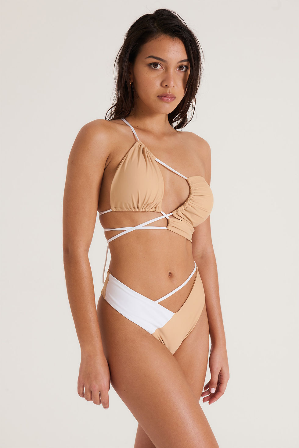 Thumbnail: FILUM Natural Bikini Front View