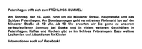 Frühjahrsmarkt in Petershagen