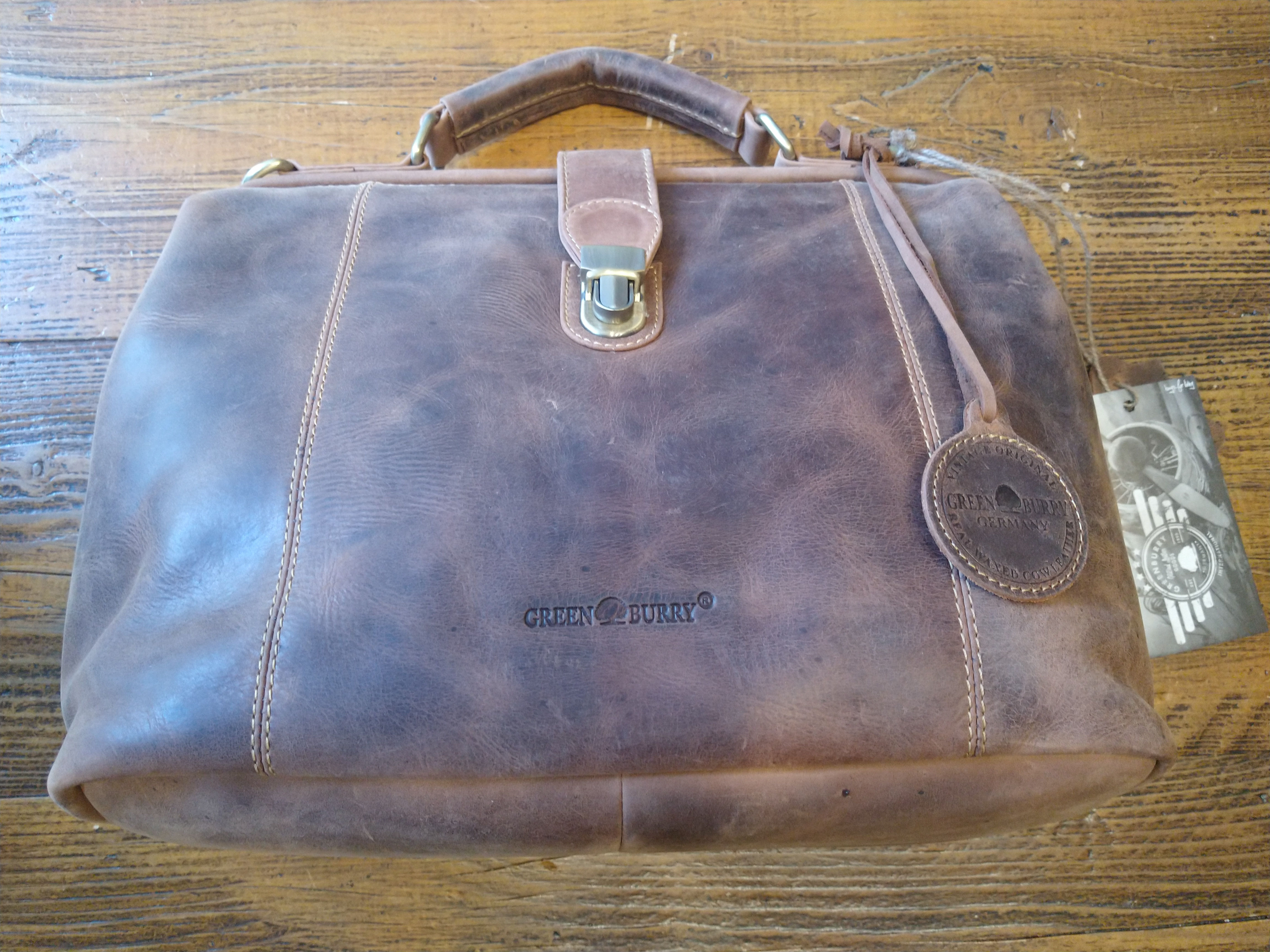 Greenburry vintage beugeltas M