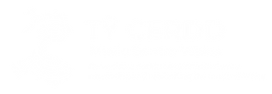 Ty Cerdd logo landscape with strapline white.png