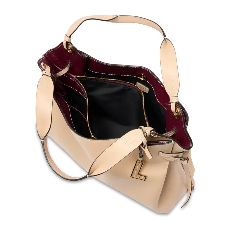 Miniature : Lancel Swann cappuccino