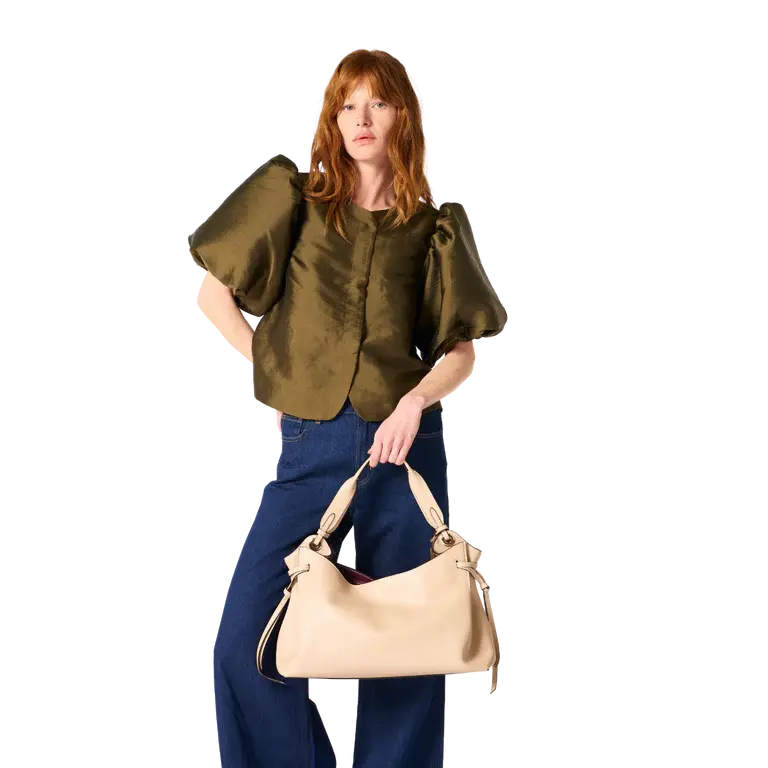 Miniature : Lancel Swann cappuccino