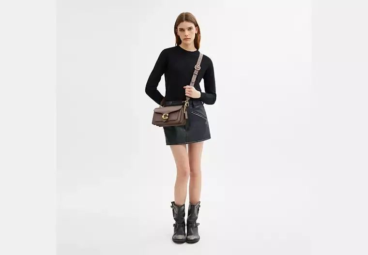 Miniature : Coach Tabby 20 Dark Stone