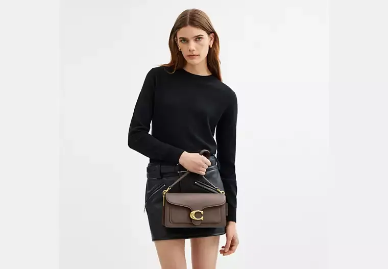 Miniature : Coach Tabby 20 Dark Stone