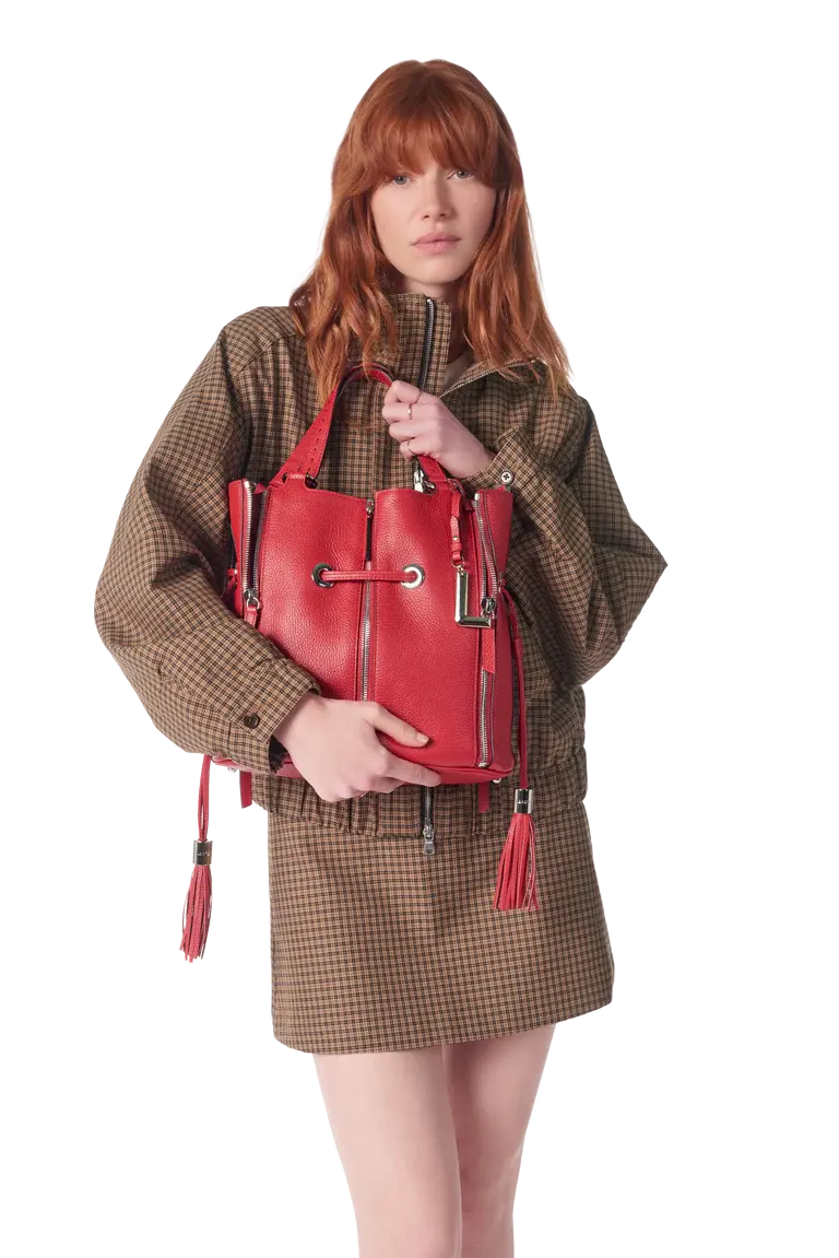 Miniature : Lancel 150 ans multizip rouge