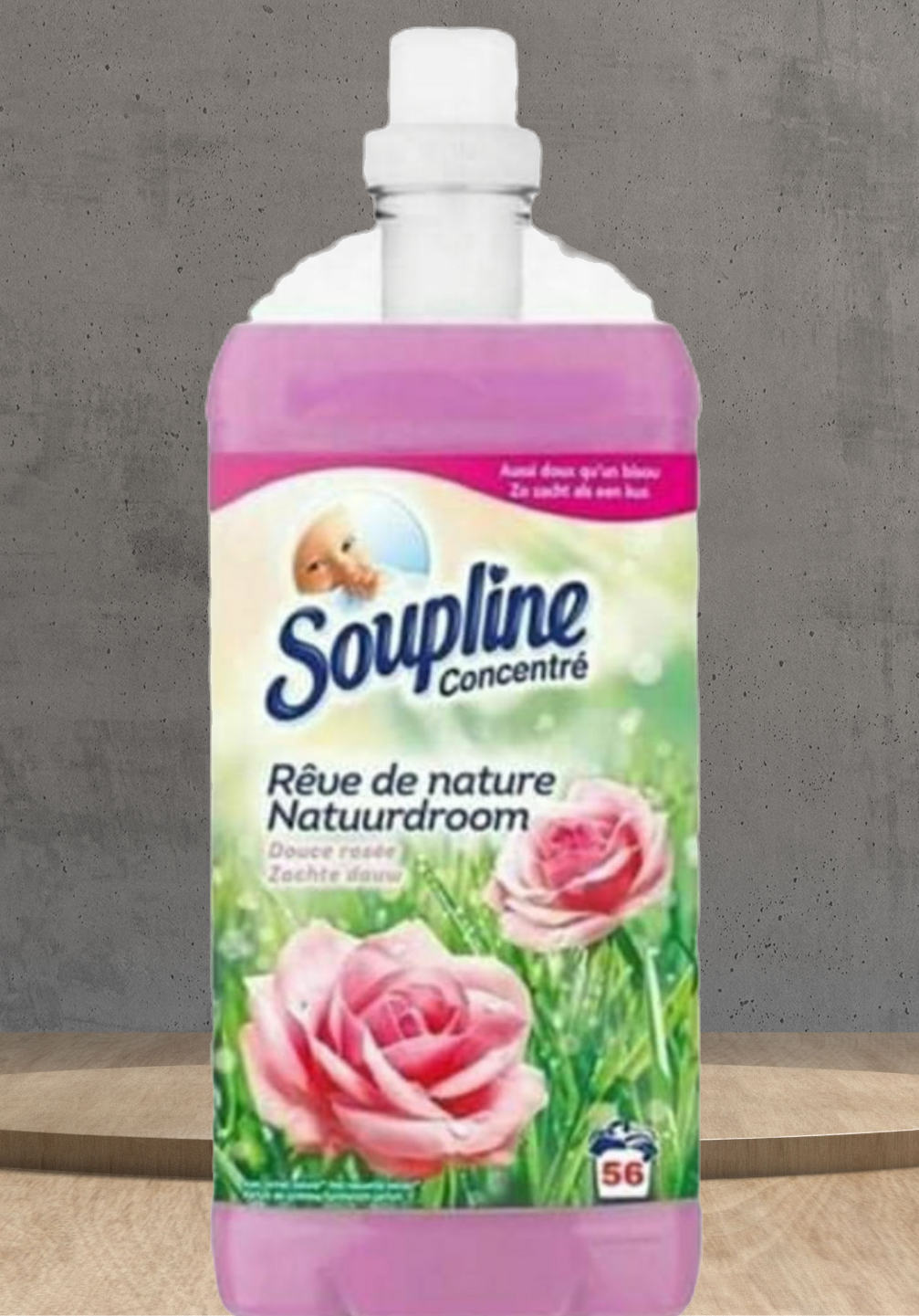 SOUPLINE ADOUCISSANT DOUCE ROSE 1.3 L 56D