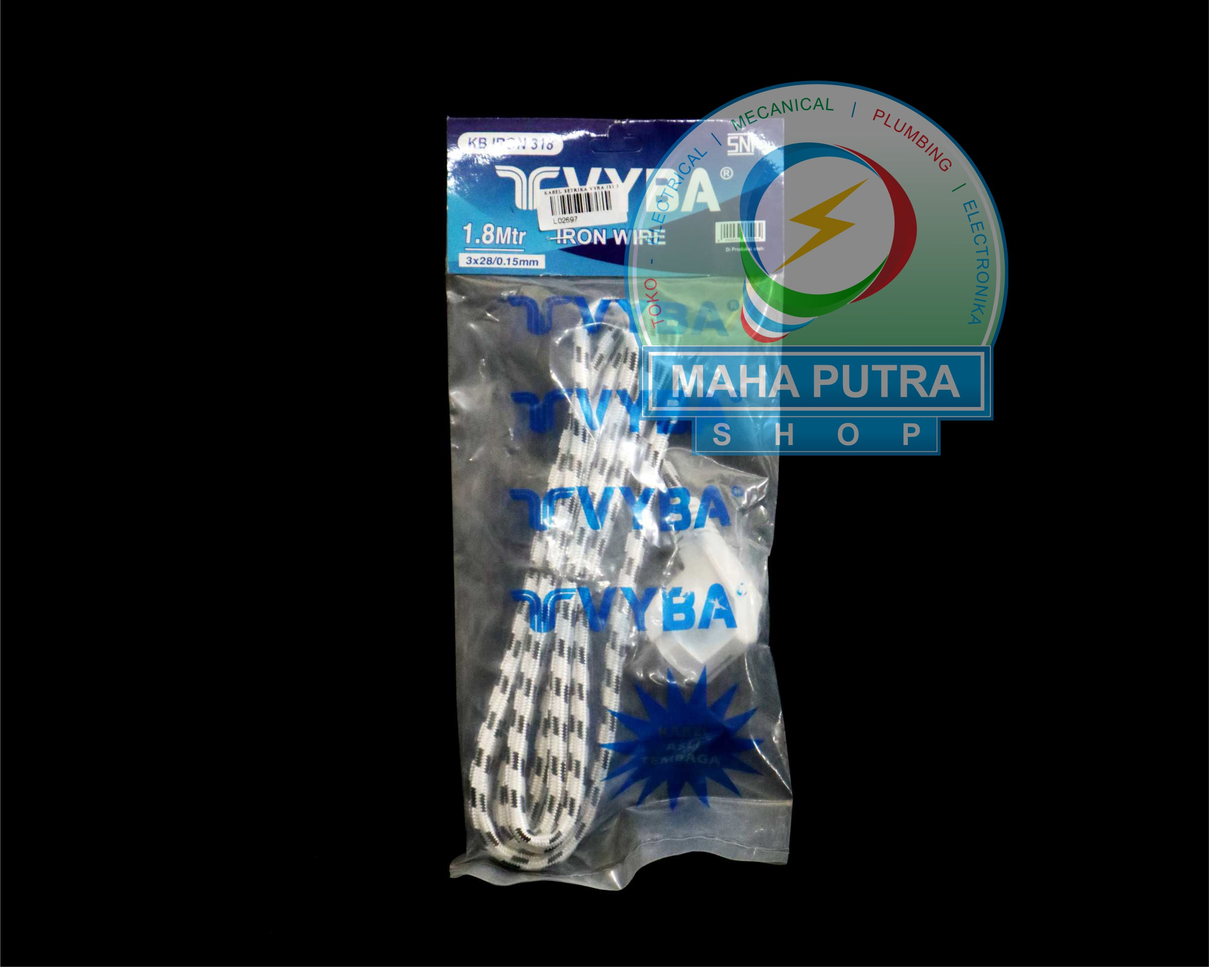 KABEL SETRIKA VYBA ISI 3 PANJANG 180 CM