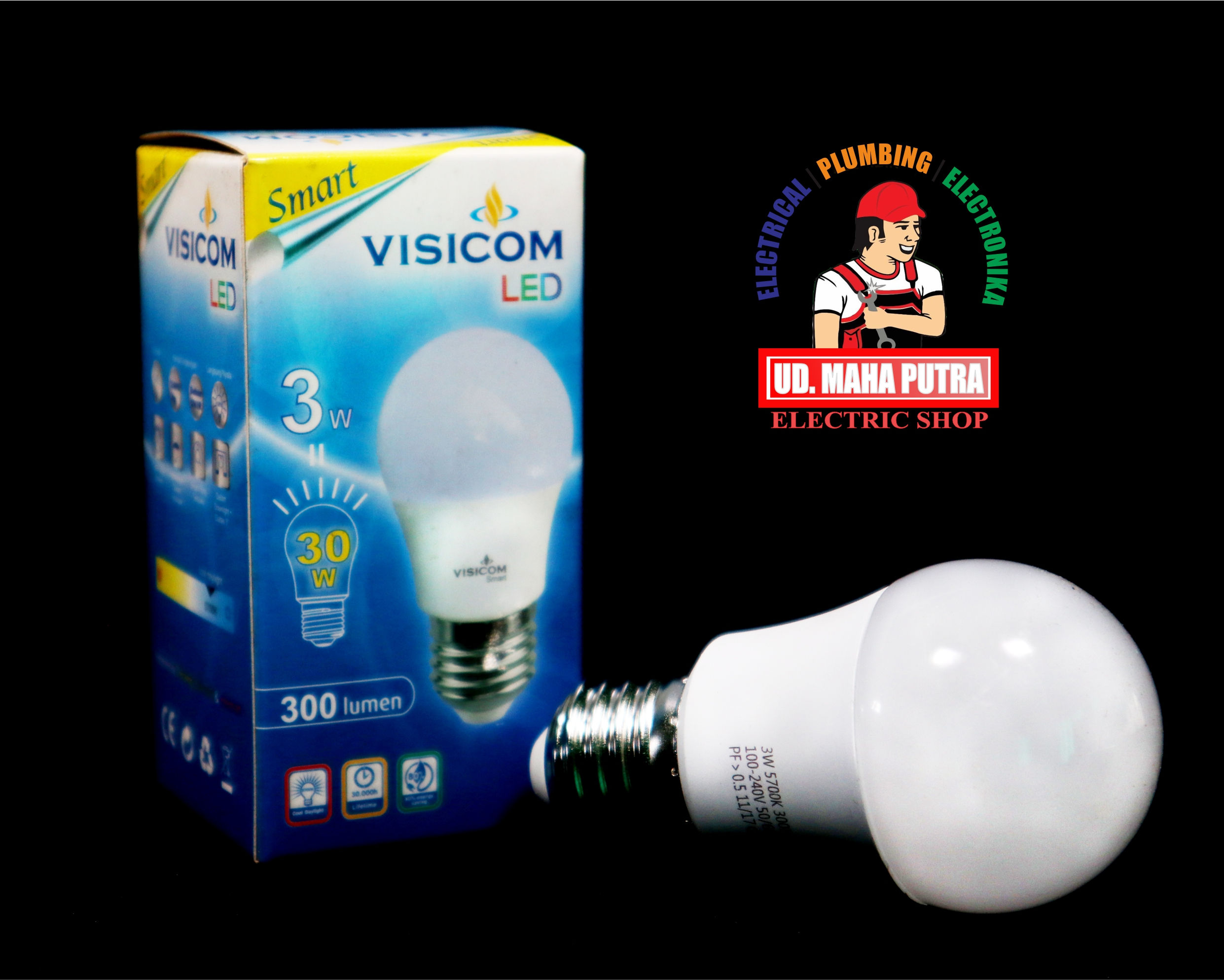LAMPU LED SMART VISICOM 3 WATT