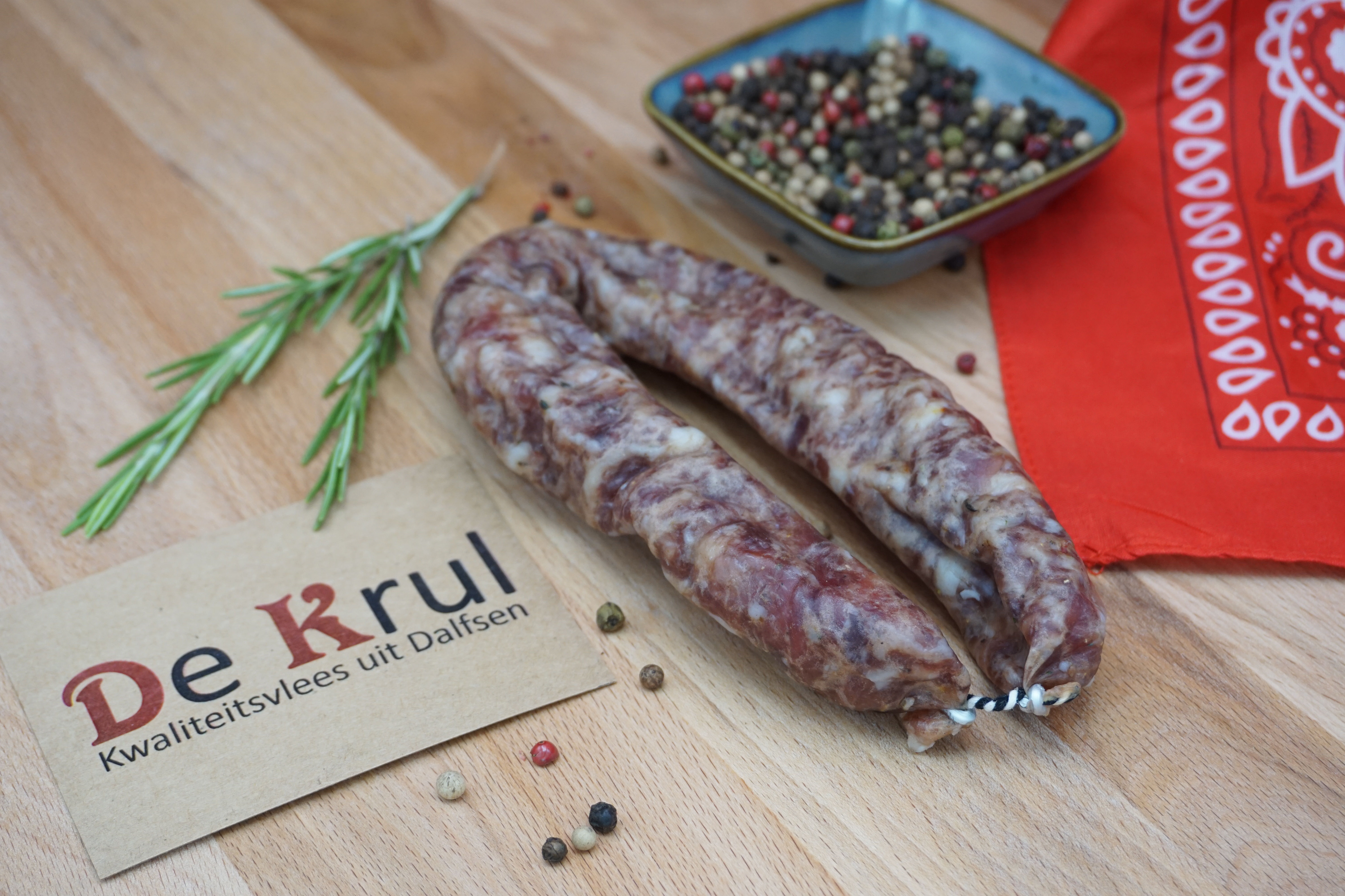 Droge worst, per stuk