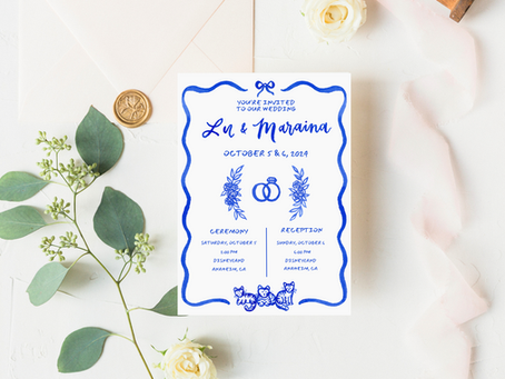 Wedding Stationery: Designing my Client's Dream Invitation Suite