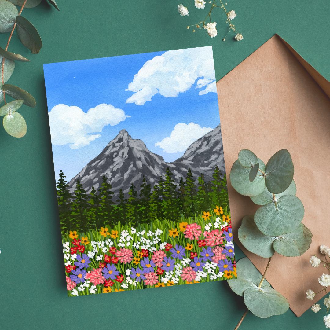 Wildflowers Postcard 4x6