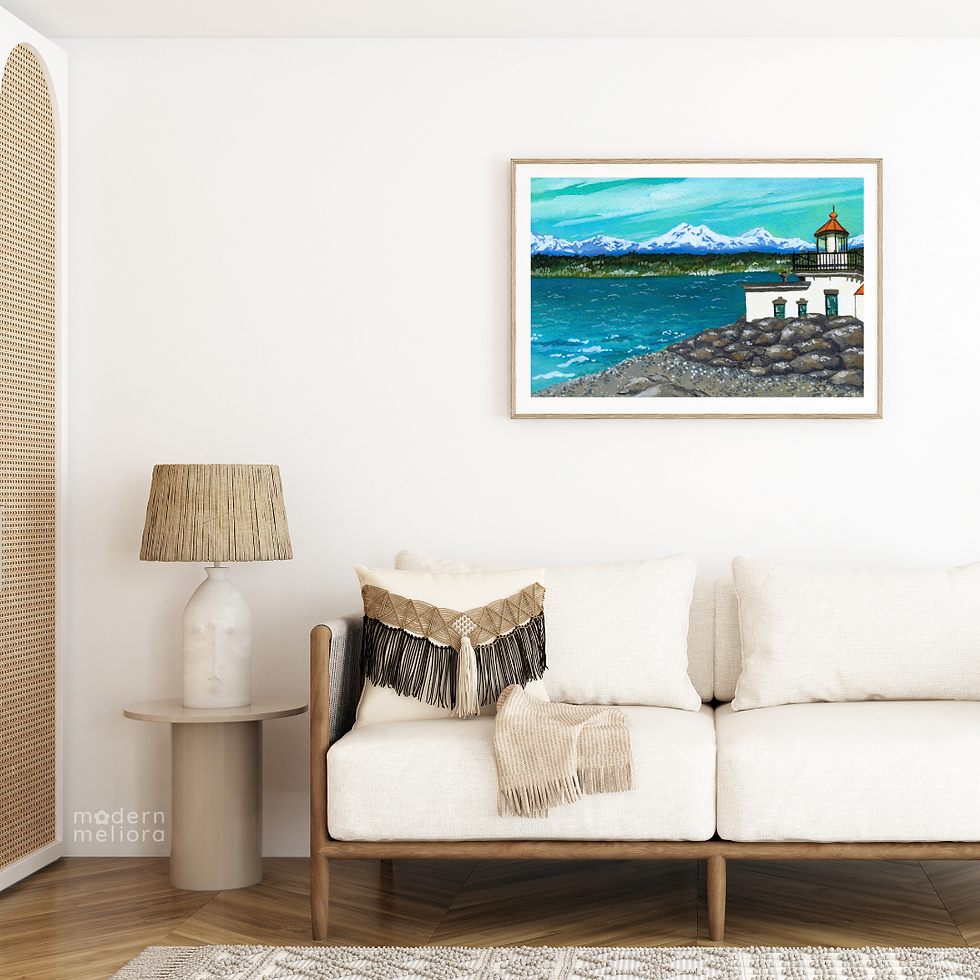 Thumbnail: The Lighthouse Art Print