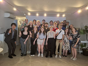 A 2-Hour Japan study tour in Osaka for 13 Graduate Students from the U.S.