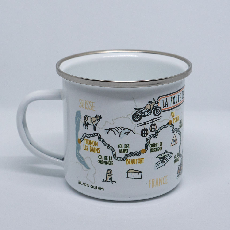 Miniature : TASSE METAL "Route Des Grandes Alpes"