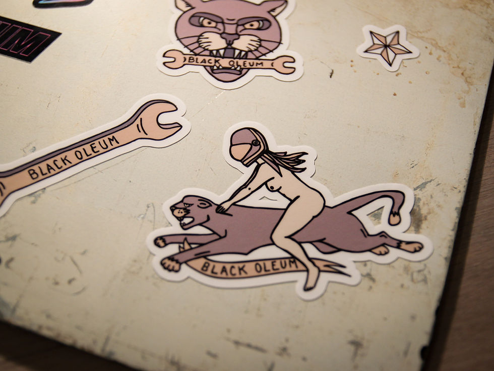 Thumbnail: Mini Planche Stickers "Panther"