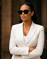 TGM Woman (white jacket)