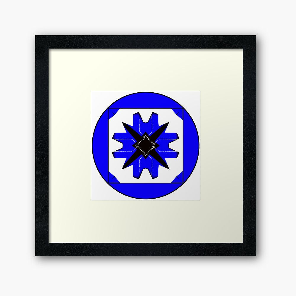 Impression encadrée abstraite 11