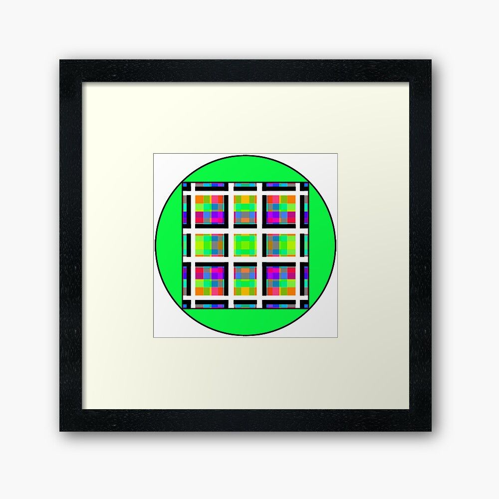 Impression encadrée abstraite 25