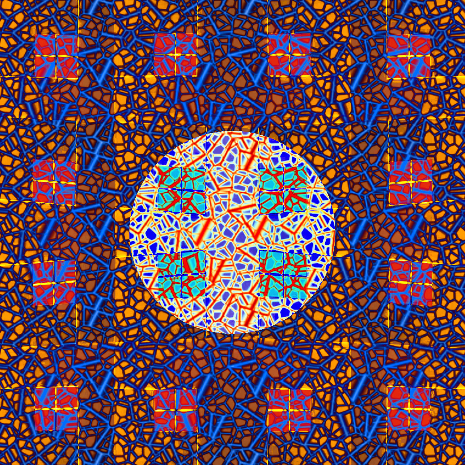 Carré psychédélique