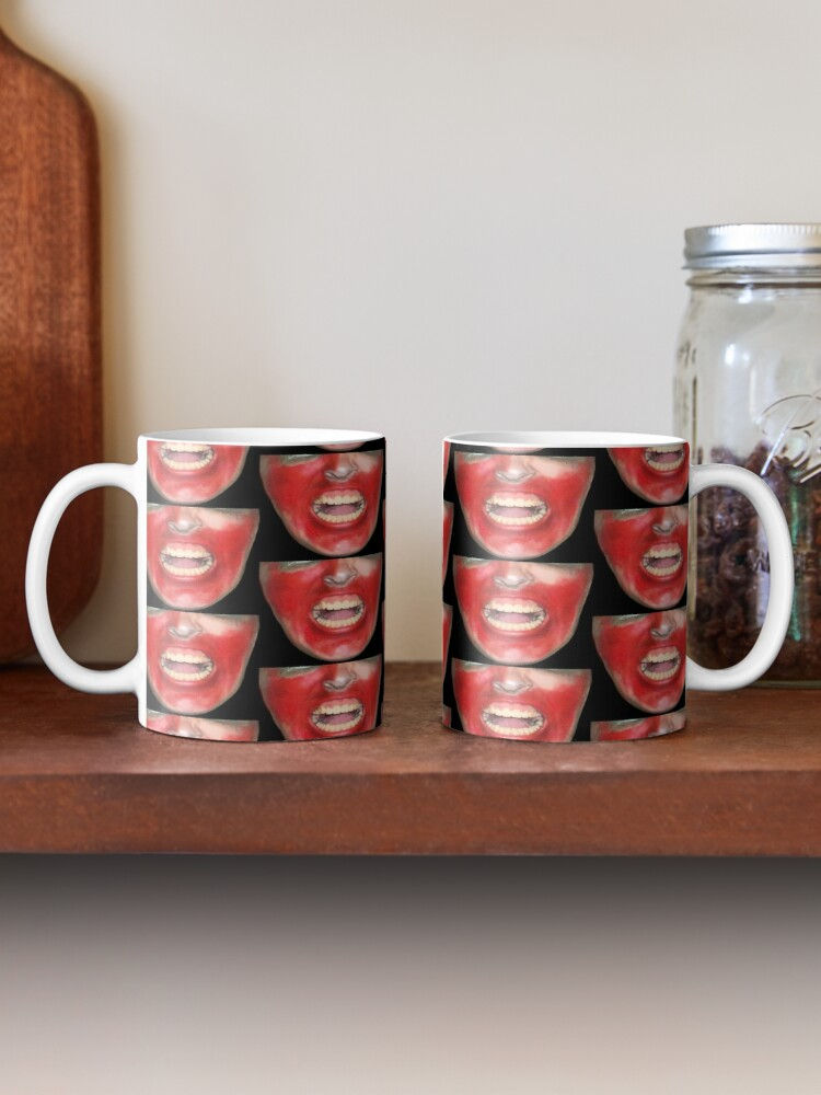 Miniature : Mug visage rouge colérique excédé