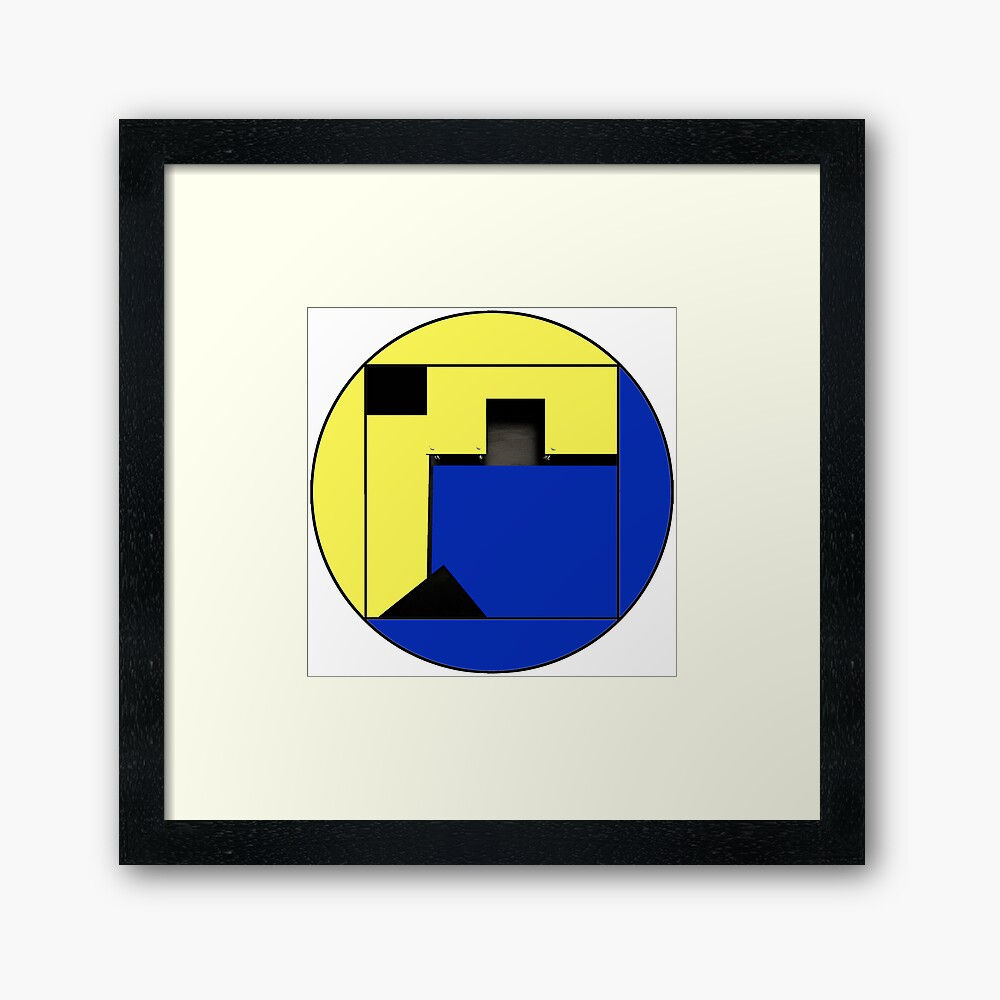 Impression encadrée abstraite 15