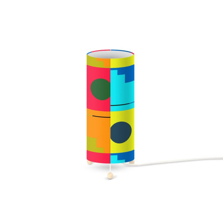 Miniature : Moyenne Lampe tube de table pop seventies