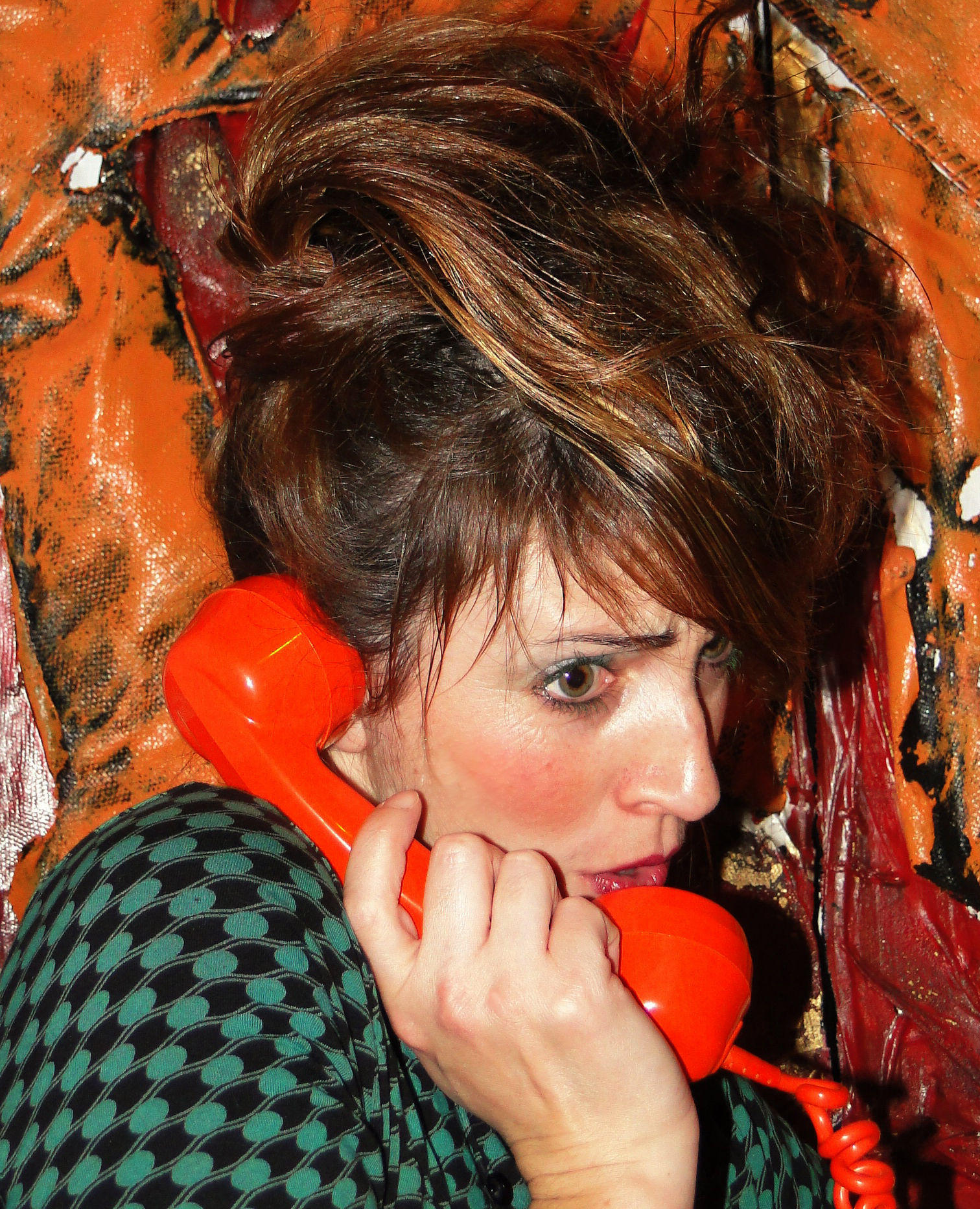 Mise en scène POP "Le téléphone"