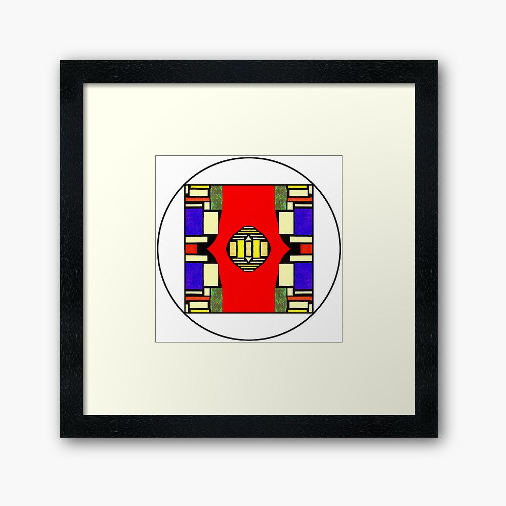 Impression encadrée abstraite 65