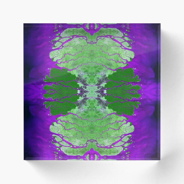 Bloc Plexiglass à motifs