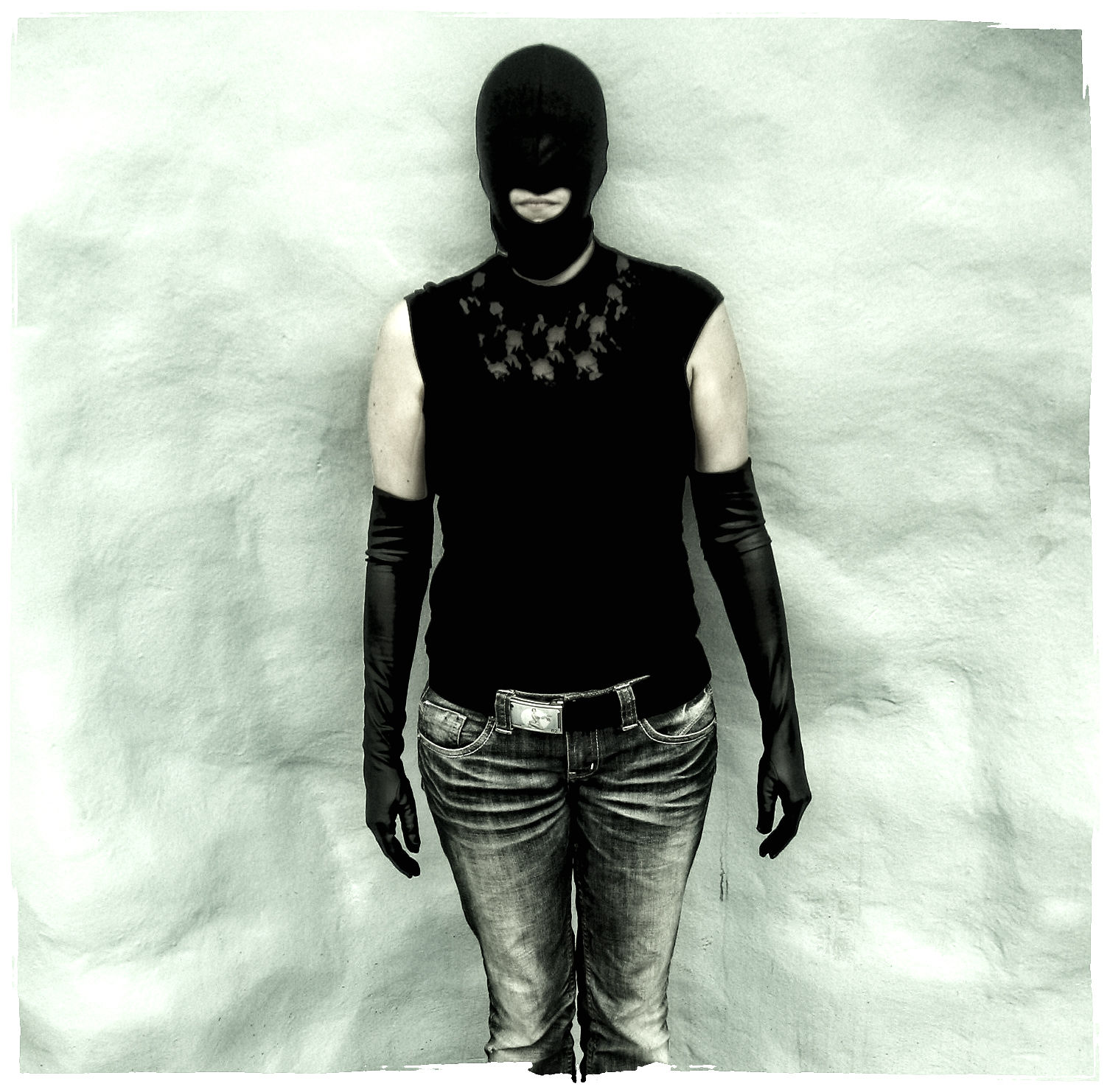 Déguisement "Manipulatrice en collant noir"