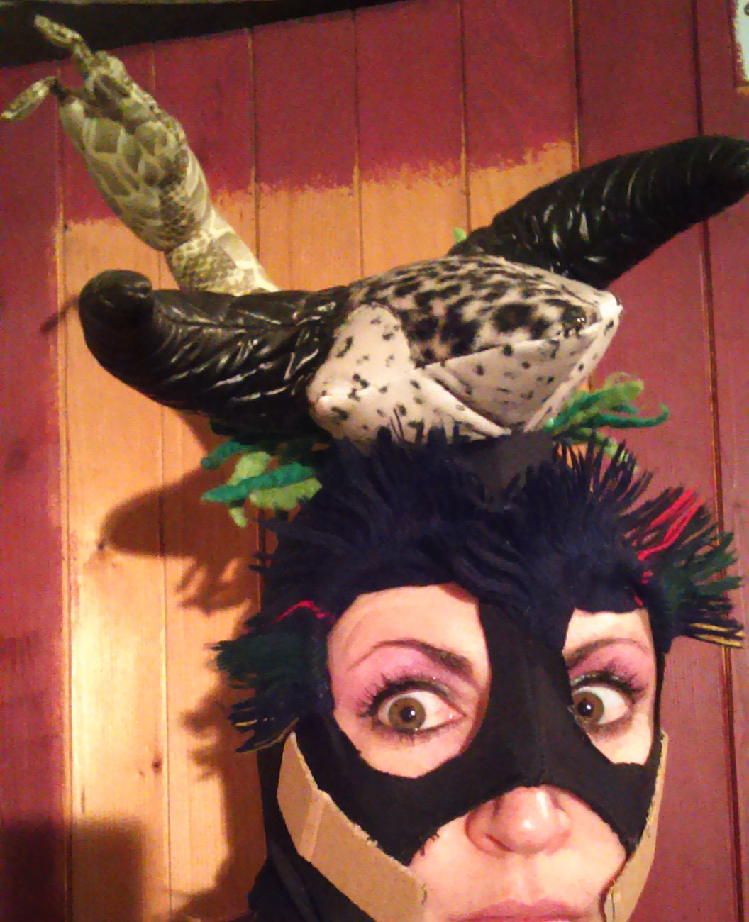 Chapeau-masque "Punkiwesh"