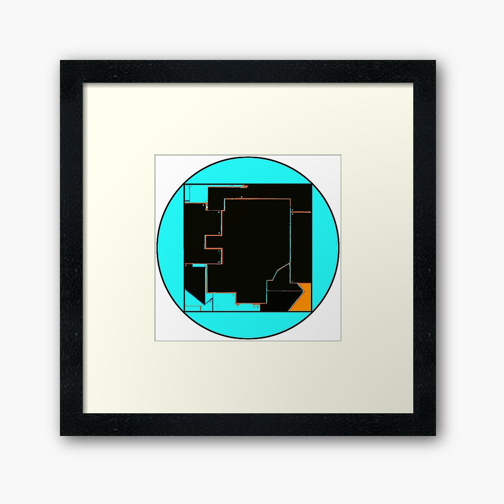 Impression encadrée abstraite 14