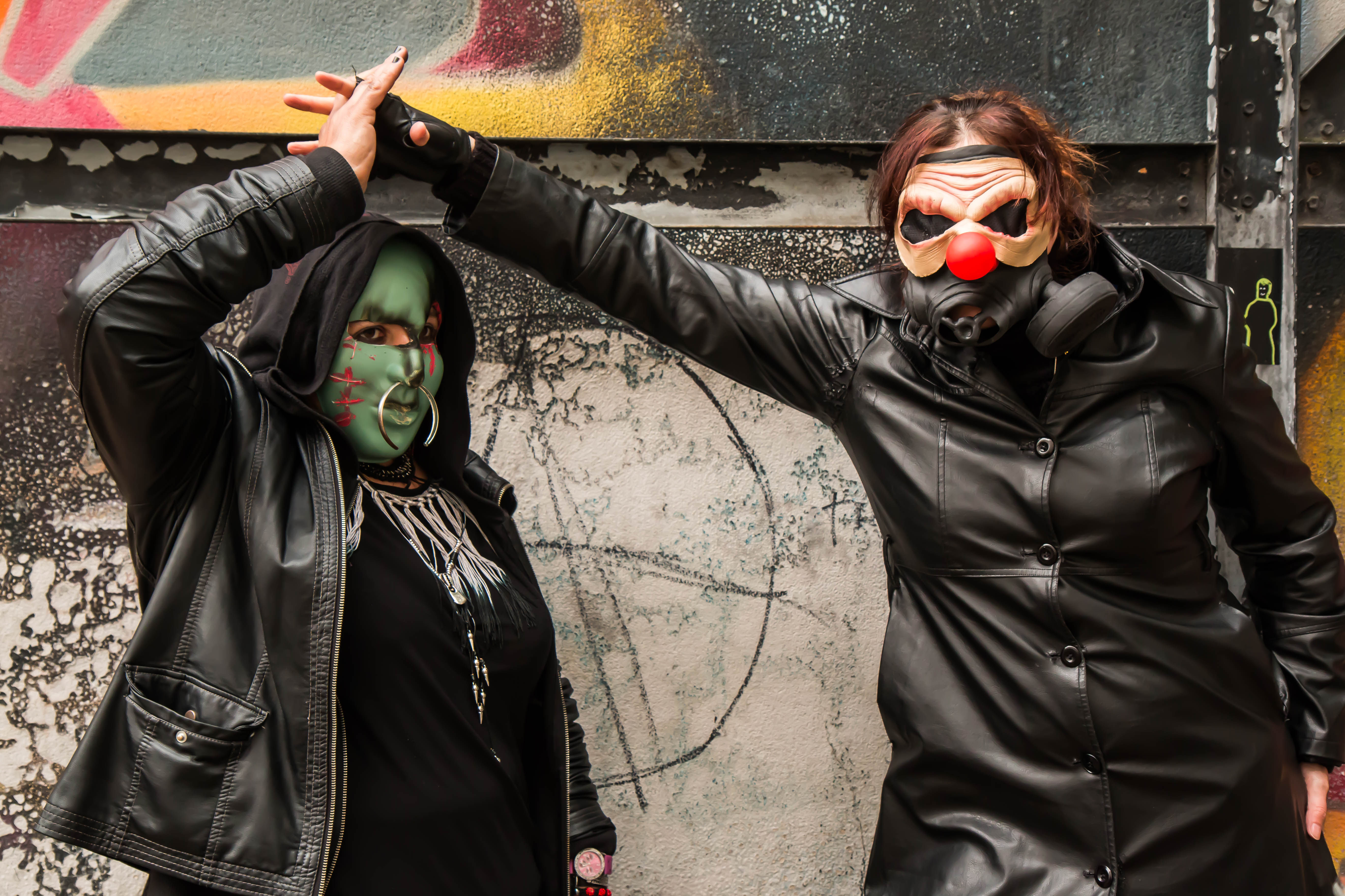 Masques "Maxi trash zombies"