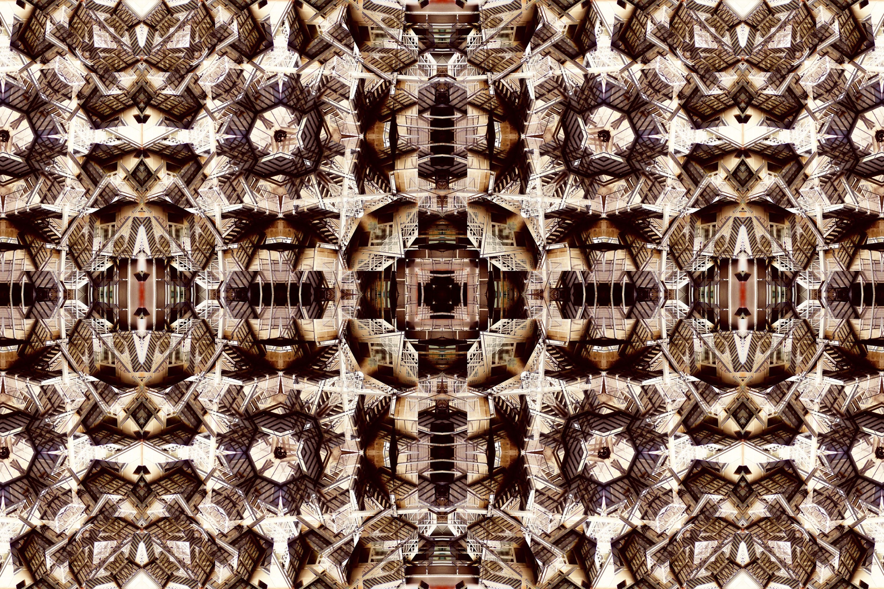 Photomontage graphique linéaire