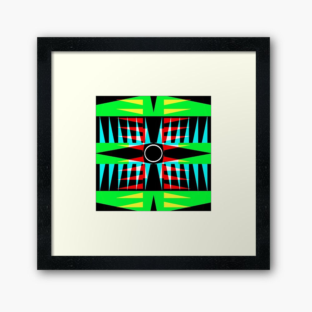 Impression encadrée abstraite 9