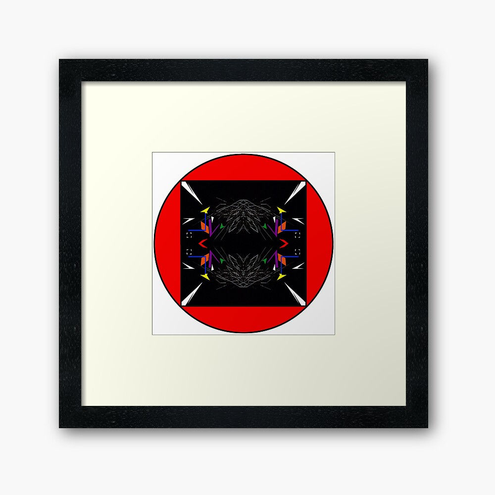 Impression encadrée abstraite 16