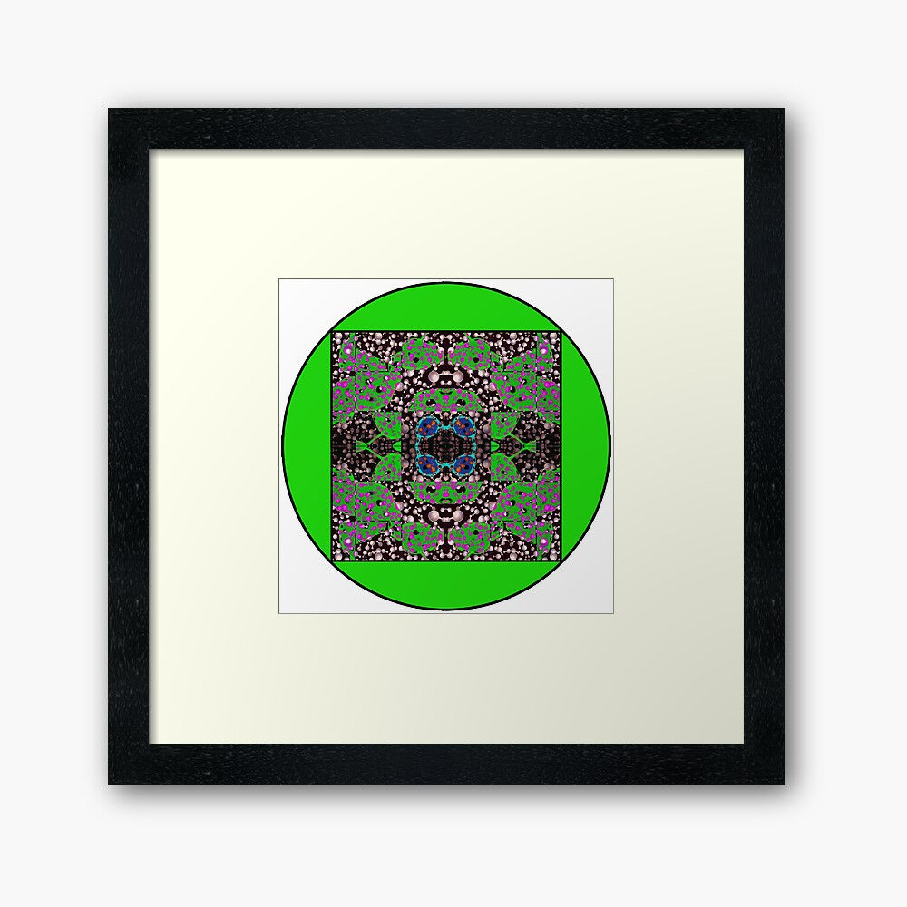 Impression encadrée abstraite 6