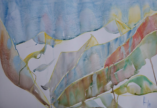 Gletscherblumen 2 | Watercolor