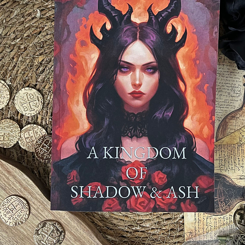 A Kingdom of Shadow & Ash by J.F.Johns