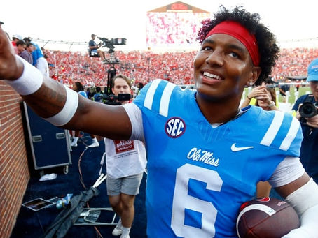 Trinidad Chambliss Heisman Hopeful Ole Miss QB