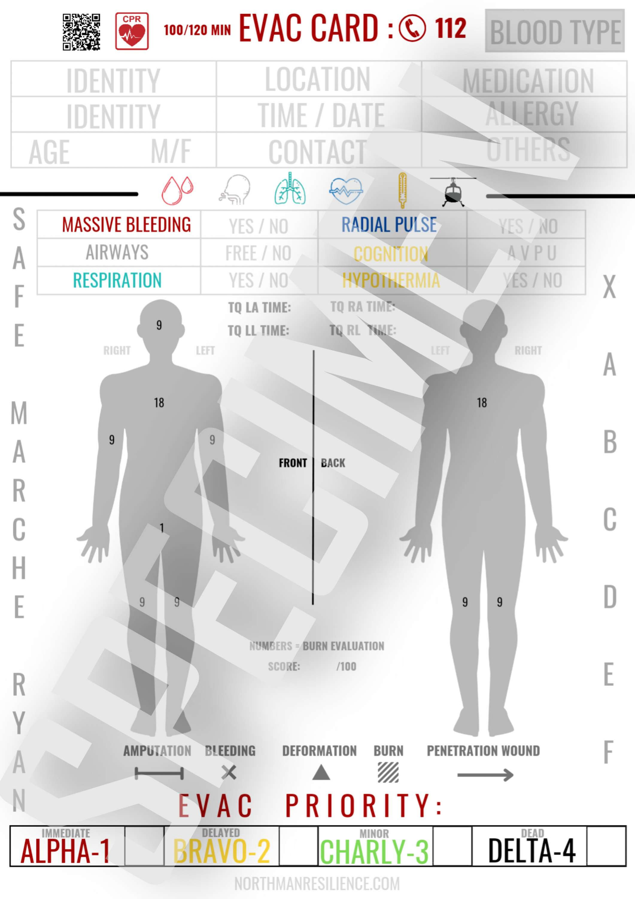 FICHE BILAN MÉDICALE