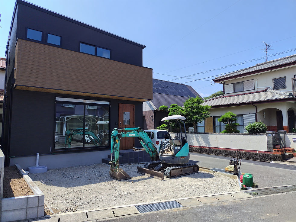 住吉台建売り住宅の新築工事も、進んでいます!