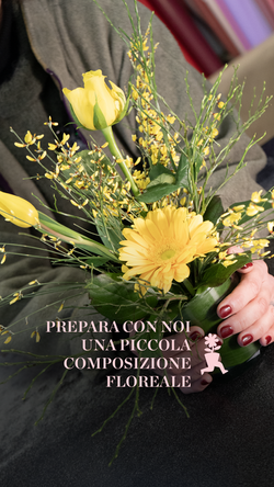 Corso Online: Prepariamo insieme una piccola composizione floreale